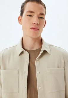 Koton Jackenblazer Regular Hemdkragen