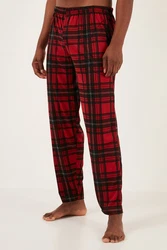 Buratti Pyjama Regular Fit (2 tlg) Dunkelrot/Schwarz/Rot