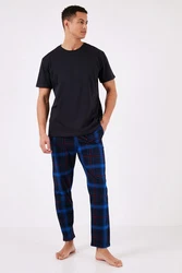 Buratti Schlafanzug Regular Fit Lila/Blau/Dunkelblau/Hellblau