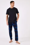 Buratti Schlafanzug Regular Fit Lila/Blau/Dunkelblau/Hellblau