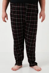 Buratti Pyjama (2 tlg) Dunkelrot/Bordeaux/Schwarz/Rot