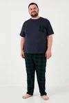 Buratti Pyjama (2 tlg) Blau/Grün/Dunkelgrün/Türkis