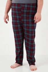 Buratti Pyjama (2 tlg) Dunkelrot/Bordeaux/Grau/Grün/Rot