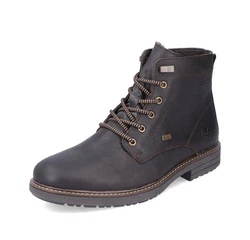 Rieker Winterstiefelette Schnürstiefelette (MIT WASSERABWEISENDER TEX-AUSSTATTUNG) Dunkelbraun/Braun/Schwarz/Dunkelblau/Grau/Dunkelgrau/Dunkelgrün