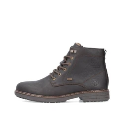 Rieker Winterstiefelette Schnürstiefelette (MIT WASSERABWEISENDER TEX-AUSSTATTUNG) Dunkelbraun/Braun/Schwarz/Dunkelblau/Grau/Dunkelgrau/Dunkelgrün