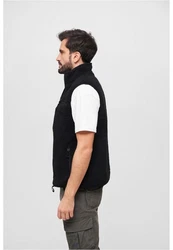 Brandit Steppweste Teddyfleece Vest Men Schwarz