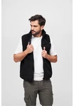 Brandit Steppweste Teddyfleece Vest Men Schwarz
