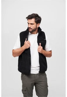 Brandit Steppweste Teddyfleece Vest Men Schwarz Brandit Steppweste Teddyfleece Vest Men Schwarz