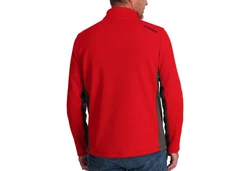 Spyder Stehkragenpullover Bandit Half Zip Rot/Dunkelrot