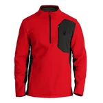 Spyder Stehkragenpullover Bandit Half Zip Rot/Dunkelrot