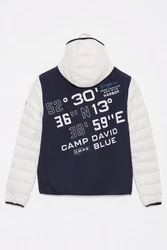 CAMP DAVID Outdoorjacke Dunkelblau/Blau/Hellblau/Grau