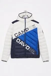 CAMP DAVID Outdoorjacke Dunkelblau/Blau/Hellblau/Grau