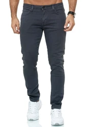 Red Bridge Herren Jeans Hose Slim-Fit Röhrenjeans Denim Colored Dunkelblau/Grau/Hellblau/Dunkelgrau