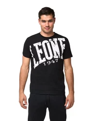 LEONE 1947 T-Shirt BOXE Schwarz/Braun/Dunkelrot/Rot