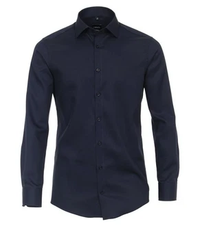 VENTI Business Langarmhemd Dunkelblau