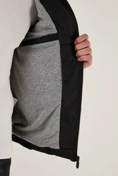 Buratti Winterjacke Slim Fit Schwarz