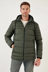Buratti Winterjacke Slim Fit Dunkelgrün/Grün
