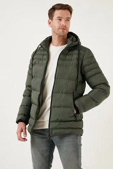 Buratti Winterjacke Slim Fit Dunkelgrün/Grün Buratti Winterjacke Slim Fit Dunkelgrün/Grün