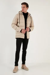 Buratti Winterjacke Slim Fit Beige/Khaki/Braun