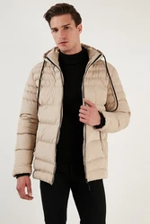 Buratti Winterjacke Slim Fit Beige/Khaki/Braun