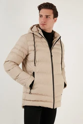 Buratti Winterjacke Slim Fit Beige/Khaki/Braun