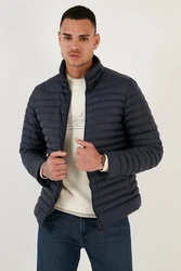 Buratti Kurzjacke Slim Fit Dunkelblau/Blau/Hellblau