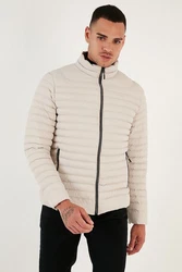 Buratti Kurzjacke Slim Fit Beige/Weiß/Khaki/Braun/Creme