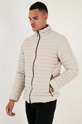 Buratti Kurzjacke Slim Fit Beige/Weiß/Khaki/Braun/Creme