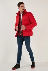 Buratti Winterjacke Slim Fit Rot