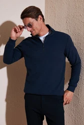 Buratti Sweatshirt Regular Fit Dunkelblau/Blau/Hellblau