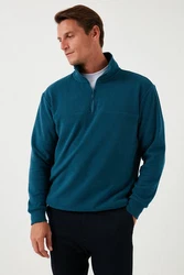 Buratti Sweatshirt Regular Fit Türkis/Blau/Hellblau