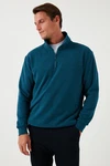 Buratti Sweatshirt Regular Fit Türkis/Blau/Hellblau