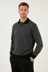 Buratti Sweatshirt Regular Fit Grau/Dunkelgrau/Hellgrau/Schwarz/Rot