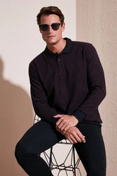 Buratti Sweatshirt Regular Fit Dunkelrot/Braun/Bordeaux/Rot