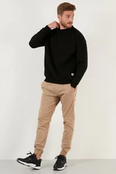 Buratti Sweatshirt Regular Fit Schwarz
