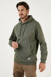 Buratti Sweatshirt Regular Fit Dunkelgrün