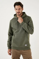 Buratti Sweatshirt Regular Fit Dunkelgrün