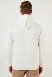 Buratti Sweatshirt Regular Fit Weiß/Creme/Khaki/Beige