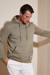 Buratti Sweatshirt Regular Fit Khaki/Braun/Grau/Beige