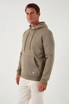 Buratti Sweatshirt Regular Fit Khaki/Braun/Grau/Beige
