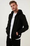 Buratti Sweatshirt Regular Fit Schwarz/Hellblau