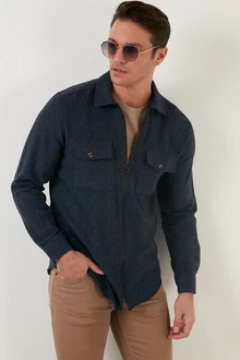 Buratti Langarmhemd Slim Fit Hellblau/Dunkelblau/Grau Buratti Langarmhemd Slim Fit Hellblau/Dunkelblau/Grau