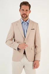 Buratti Jackett Regular Fit Beige/Braun/Khaki
