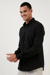 Buratti Langarmhemd Regular Fit Schwarz