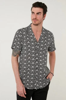 Buratti Langarmhemd Short Sleeve Shirt CF21S114293
