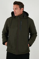 Buratti Outdoorjacke Regular Fit Dunkelgrün/Khaki/Grün