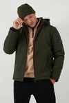 Buratti Outdoorjacke Regular Fit Dunkelgrün/Khaki/Grün