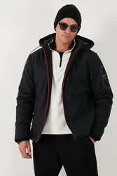 Buratti Outdoorjacke Regular Fit Schwarz/Rot/Dunkelrot