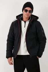 Buratti Outdoorjacke Regular Fit Schwarz/Rot/Dunkelrot