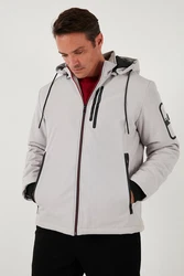 Buratti Outdoorjacke Regular Fit Grau/Hellgrau